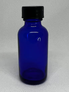 30ml Cobalt Blue Bottle wide neck