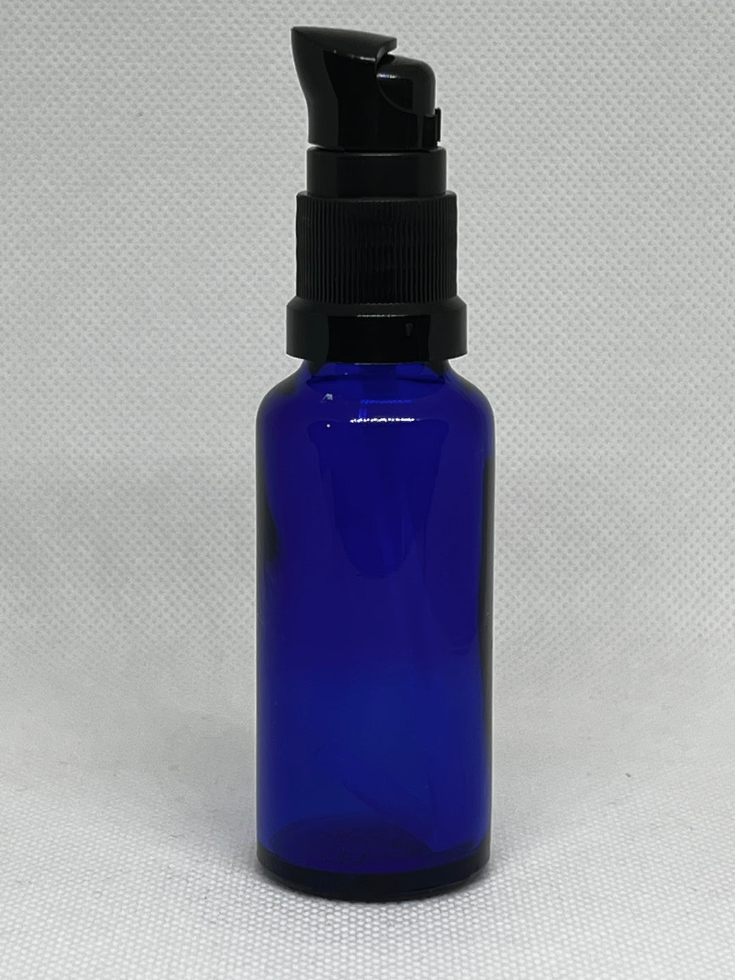 30ml Blue Bottle with facial pump