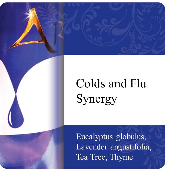 Aromatherapy Blend Colds and Flu Synergy Aromaflex