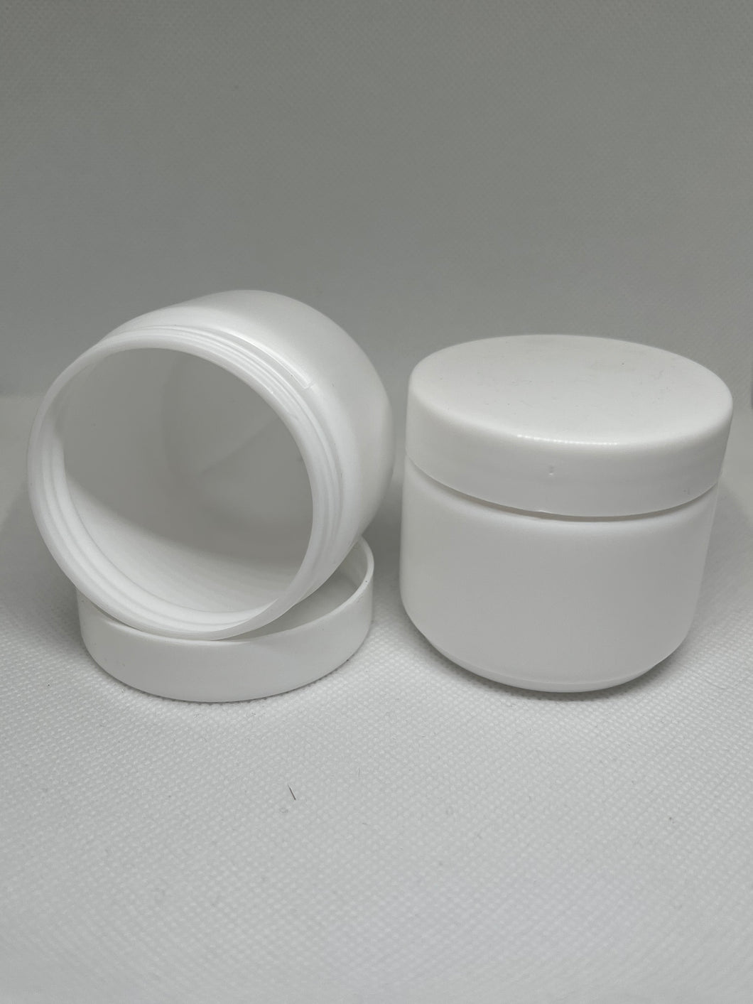 White Cosmetic Container