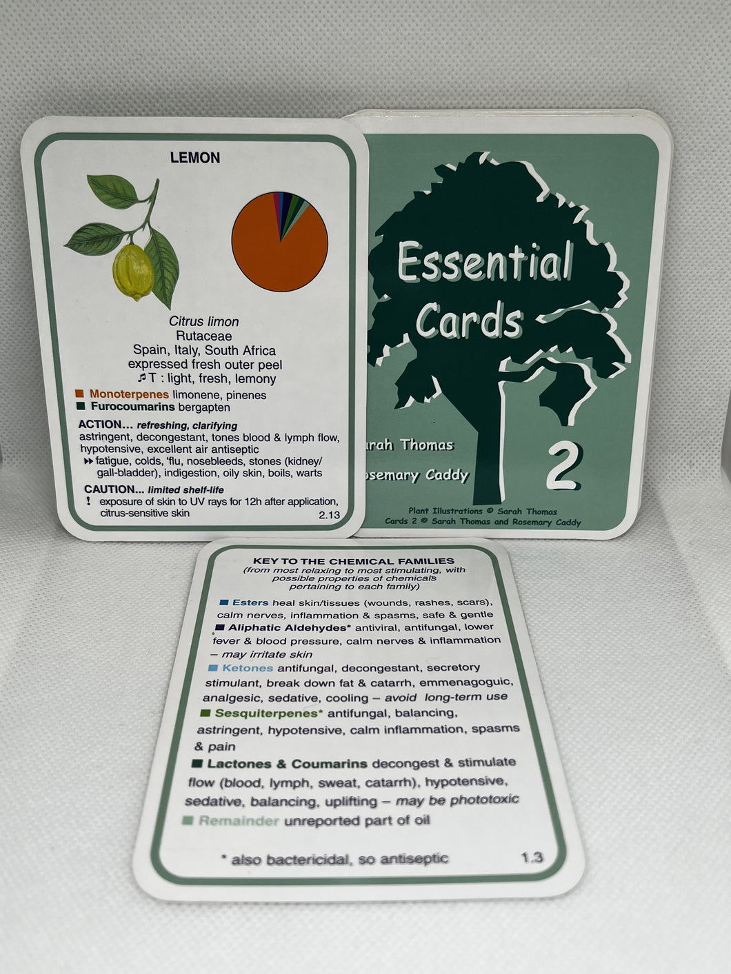 Essential Oil Chemistry Cards Pack 2